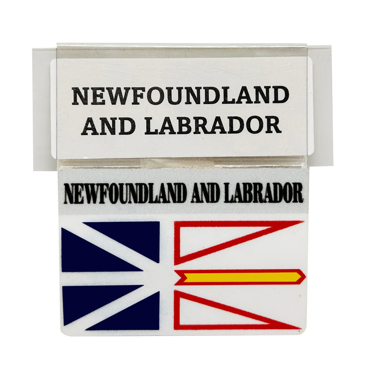 Newfoundland and Labrador Reusable Drop-Down Origin Flags