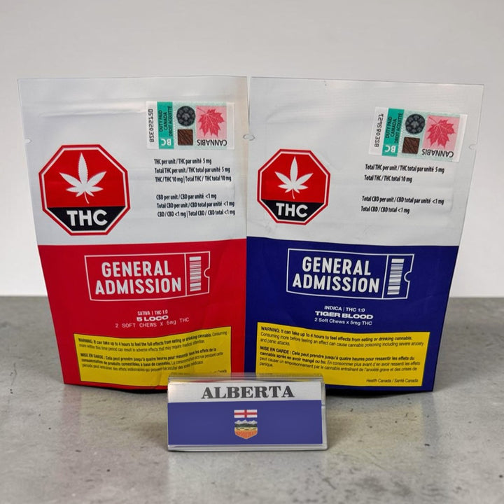 Alberta Reusable Slide-In Origin Flags