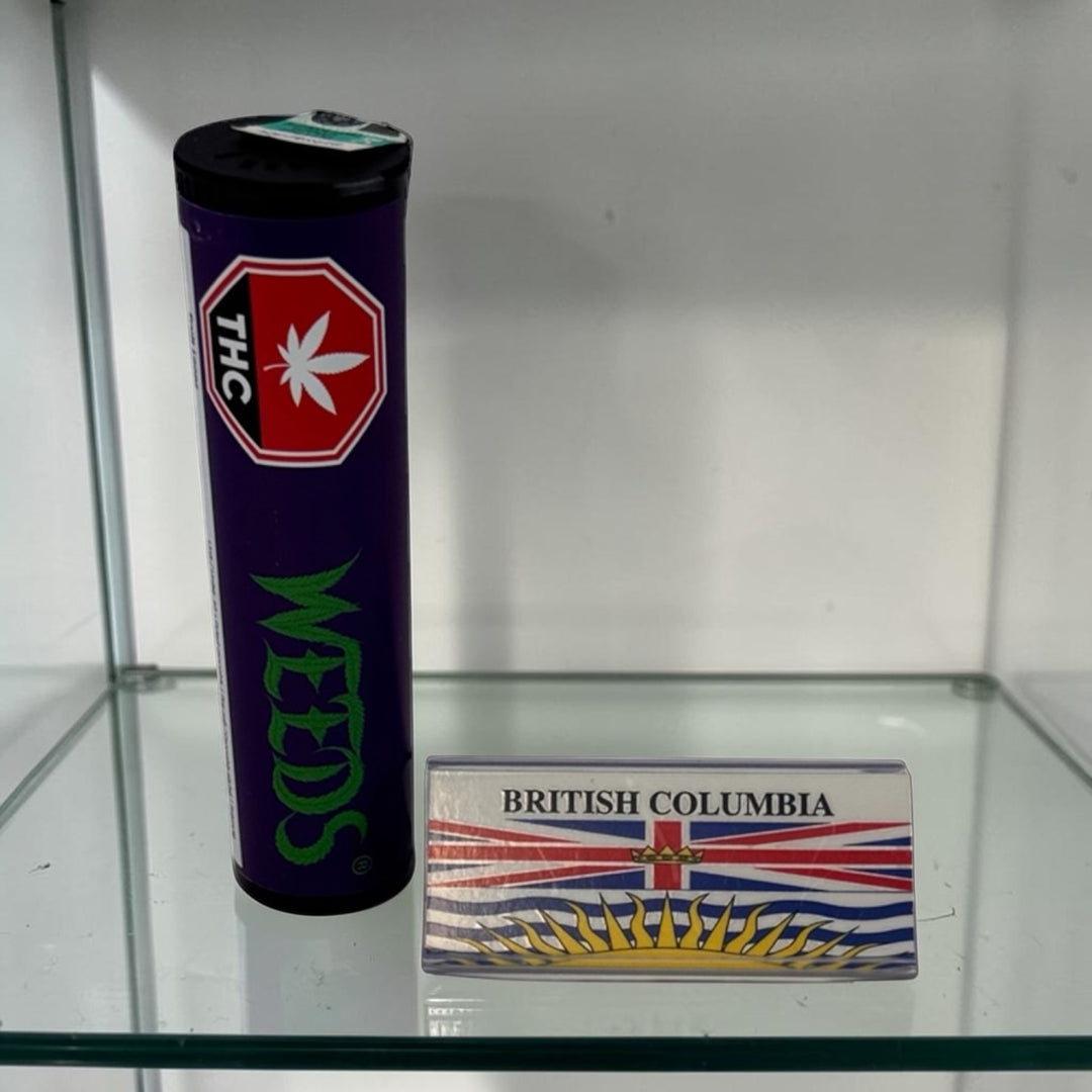 British Columbia Reusable Slide-In Origin Flags