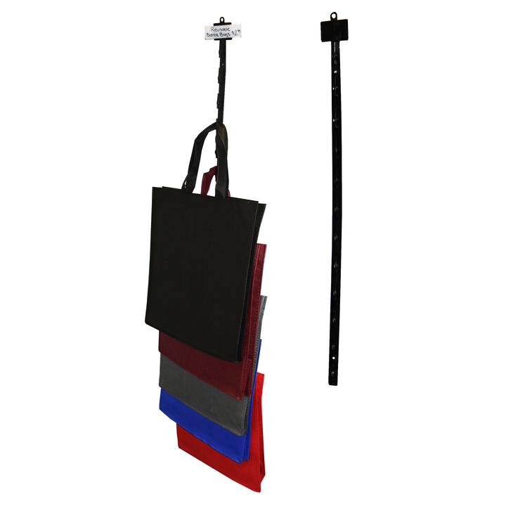 Hanging Merchandise Stands-with Black Plastic Clips