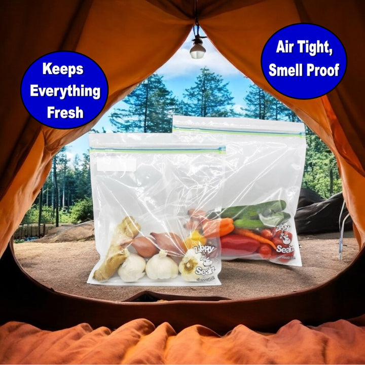 Zippy Sealz V 1.0 Family Edition Smell Proof, Floating, Waterproof Storage Bags 50/Box