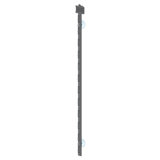 Hanging Merchandise Stands-with Black Plastic Clips