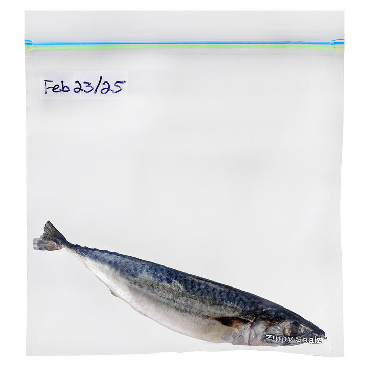 Zippy Sealz V 2.0 Smell Proof, Waterproof, Leakproof Floating Storage Bags 50 Bags/Box