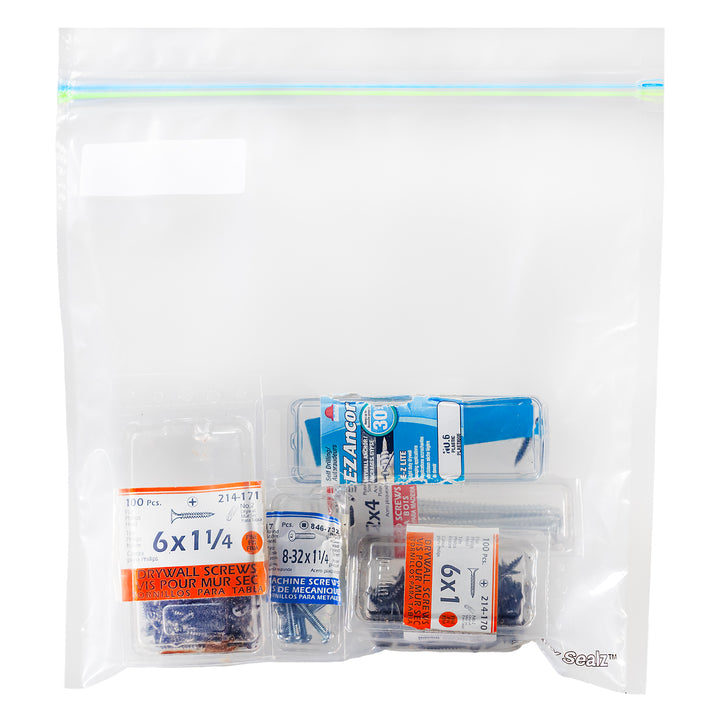 Zippy Sealz V 2.0 Outdoors Smell Proof, Waterproof, Leakproof, Floating Storage Bags 100/Box