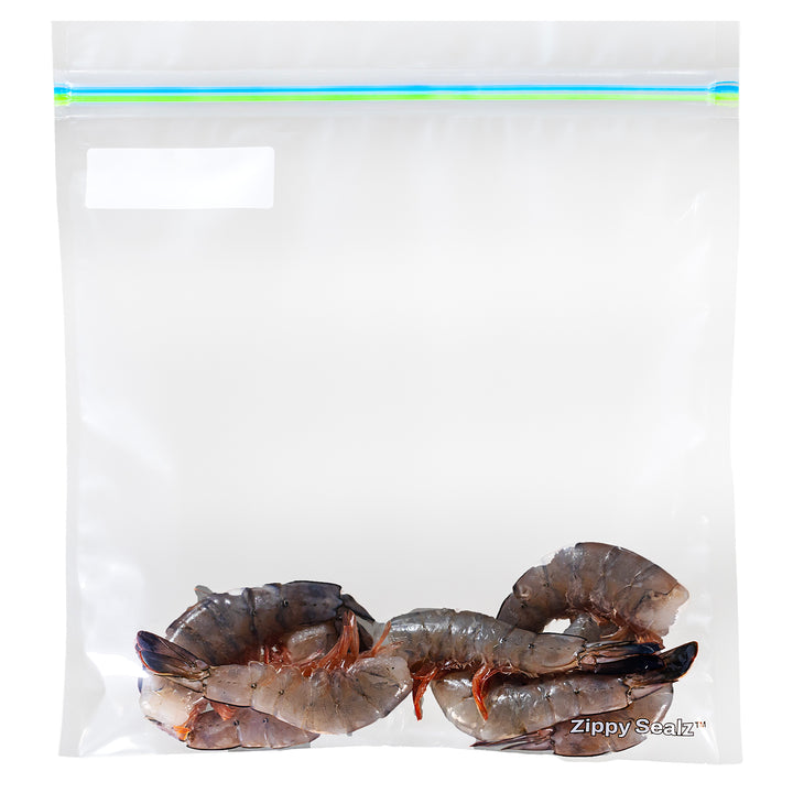 Zippy Sealz V 2.0 Smell Proof, Waterproof, Leakproof Floating Storage Bags 50 Bags/Box