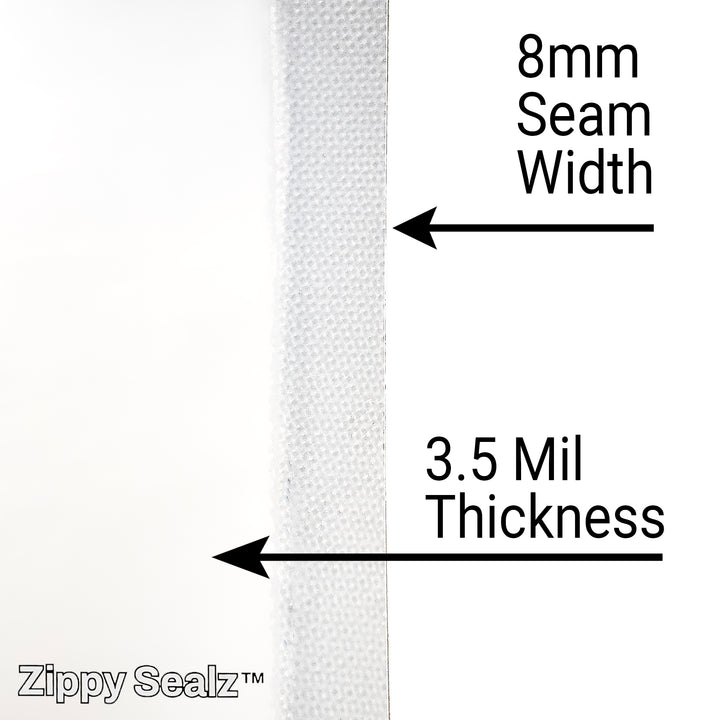 Zippy Sealz V 2.0 Smell Proof, Waterproof, Leakproof Floating Storage Bags 50 Bags/Box