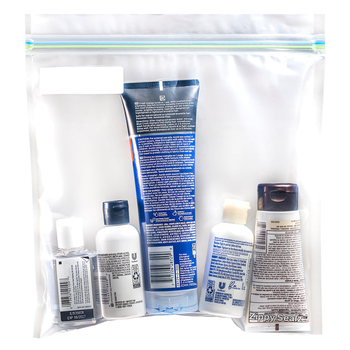 Zippy Sealz V 2.0 Outdoors Smell Proof, Waterproof, Leakproof, Floating Storage Bags 100/Box