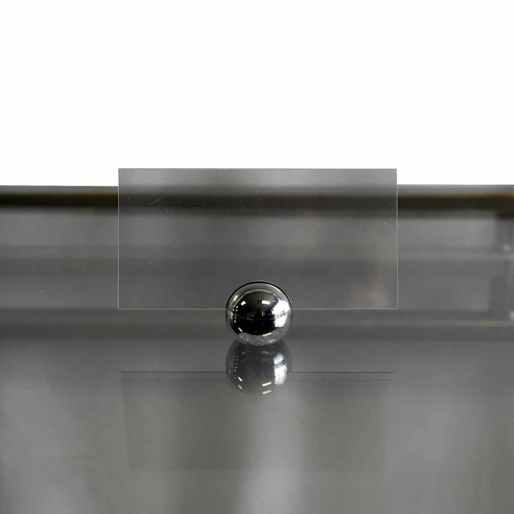 Countertop Zinc Sign Holders  Circular Balls