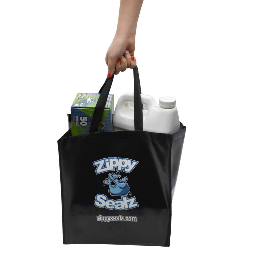 Reusable Zippy Sealz Extra Large Shopping Bags  Case ZippySealz